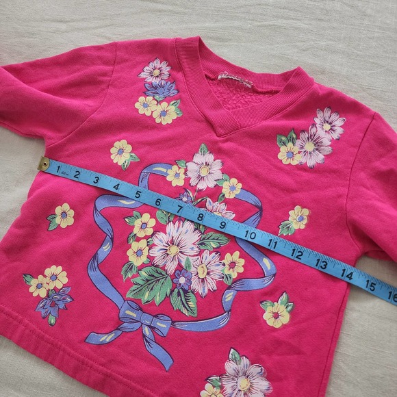 Vintage Floral Crewneck 5t - Picture 5 of 6